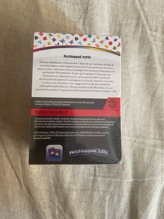 Pokémon Scarlatto Violetto 151 - 6 Buste