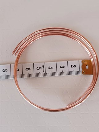 Pulsera Doble Cobre