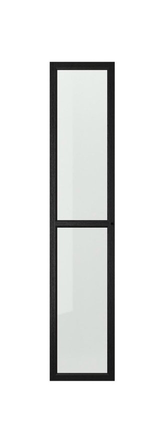 Puerta Oxberg para Billy Ikea Negra