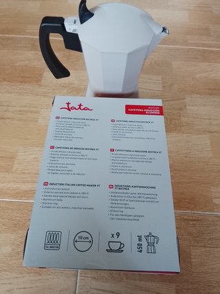 Cafetera Italiana Jata HCAF2409 Blanca