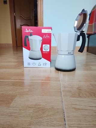 Cafetera Italiana Jata HCAF2409 Blanca