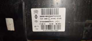 Faro Dcho. Renault Clio DCI 1.5 2013