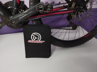 Bicicleta de Montaña Ghost Negra y Roja