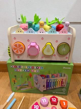 Pack Juguetes Montessori Madera