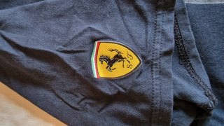 Camiseta Puma Ferrari SF Negra