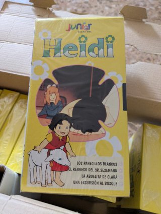 Collezione Heidi VHS - 15 Cintas Precintadas