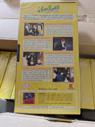 Collezione Heidi VHS - 15 Cintas Precintadas