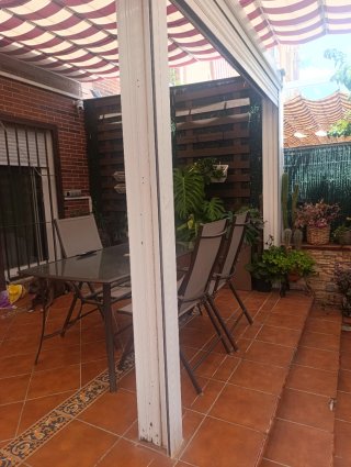 Estructura persiana motorizada seguridad 8m x 2,5m