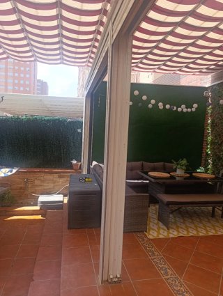Estructura persiana motorizada seguridad 8m x 2,5m
