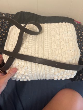 Borsa Pinko Bianca e Marrone