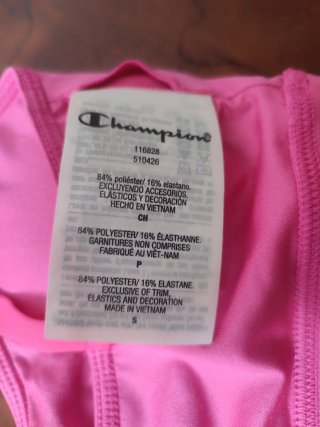 Reggiseno sportivo Champion rosa