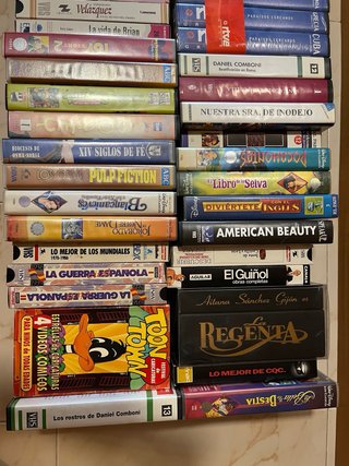 Colección VHS Películas Varias y DVD