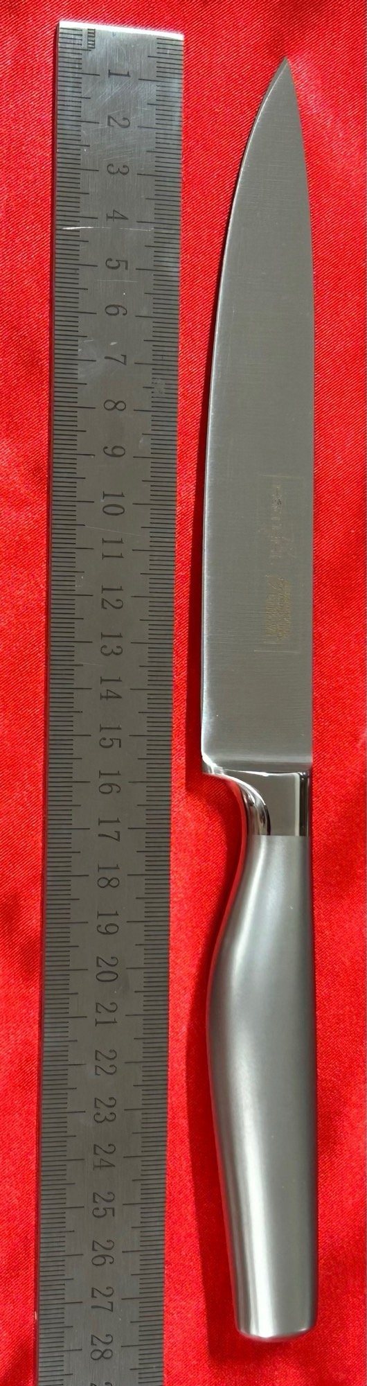 Lote 2 cuchillos cocina pan y carne