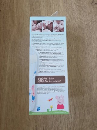 Biberón NUK Perfect Match Peppa Pig 3+m
