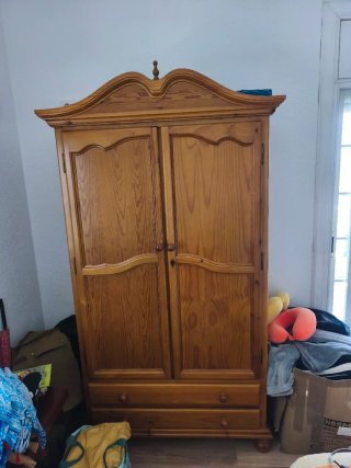 Armario provenzal madera maciza