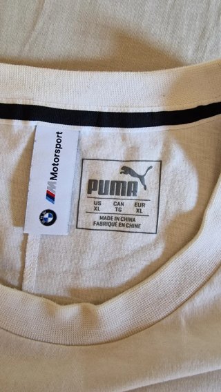 Camiseta Puma BMW Motorsport Blanca