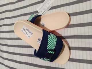 Chanclas Adidas Azul y Verde unisex