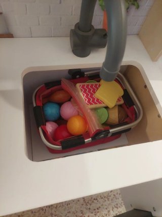 Cocinita de madera para niños