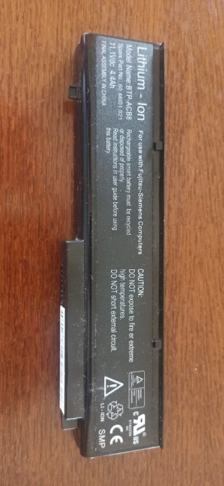 Componentes portátil Fujitsu Siemens