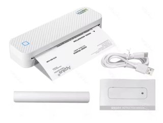 IMPRESORA PORTÁTIL NUEVA TÉRMICA +4 ROLLOS PAPEL