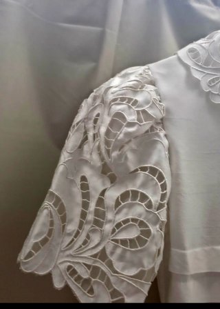 Vestido Primera Comunión Vintage Blanco