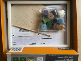 Set Pintura por Números Gato Crelando