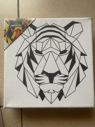 Set Pintura por Números Gato Crelando