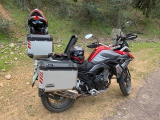 Macbor Montesa XR5 Roja y Plata