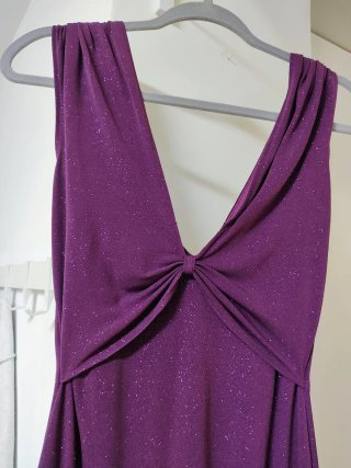 Vestido fiesta Veneno en la Piel púrpura