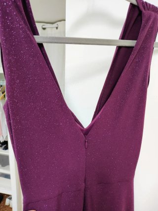 Vestido fiesta Veneno en la Piel púrpura