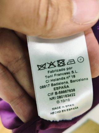Vestido fiesta Veneno en la Piel púrpura