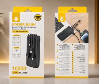 Cargador portátil TOP Power Bank 10000mAh ND2069