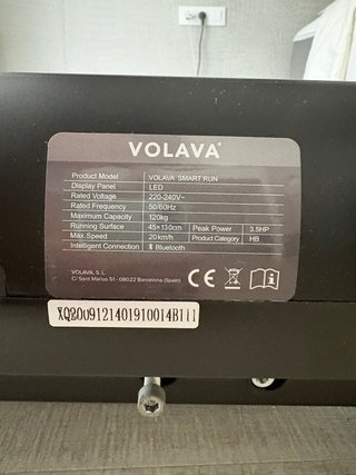 Cinta de correr Volava