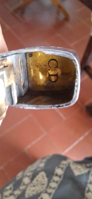 Mechero Christian Dior Plata Ley