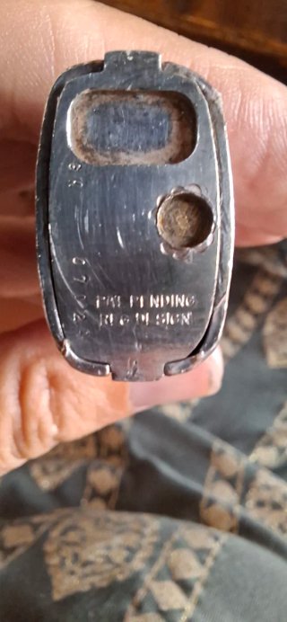 Mechero Christian Dior Plata Ley
