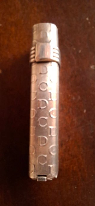 Mechero Christian Dior Plata Ley