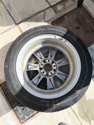 Rueda, llanta , neumático Mercedes 205/55R16