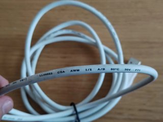 Cable alargador USB blanco