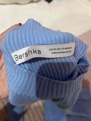 Vestido Bershka azul talla XL