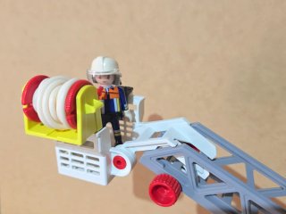 Camión Bomberos Playmobil con escalera
