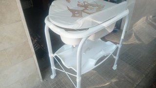 Fasciatoio Neonato Vaschetta Bagnetto Cam Cambio