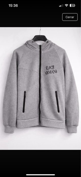EA7 Emporio Armani Sudadera Gris