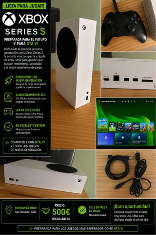 Xbox Series S 512GB Bianca - Pronta per GTA VI!