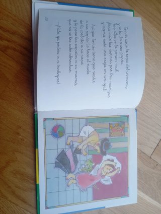 Tomás hace de papá