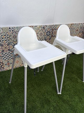 2 Seggioloni Ikea con vassoio