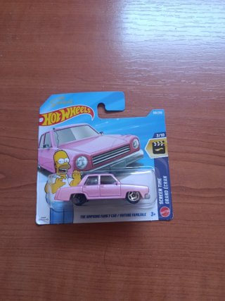 Hot Wheels Simpsons con defecto de fabrica