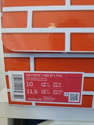 Nike Air Force 1 Mid SP x Off-White Verde