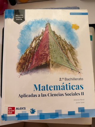 Matemáticas Aplicadas a las Ciencias Sociales I...