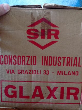 16 vetriplastica vintage per orologio da parete