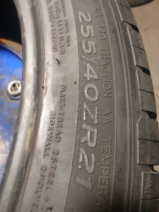 2 Neumáticos 255/40zr21 102Y